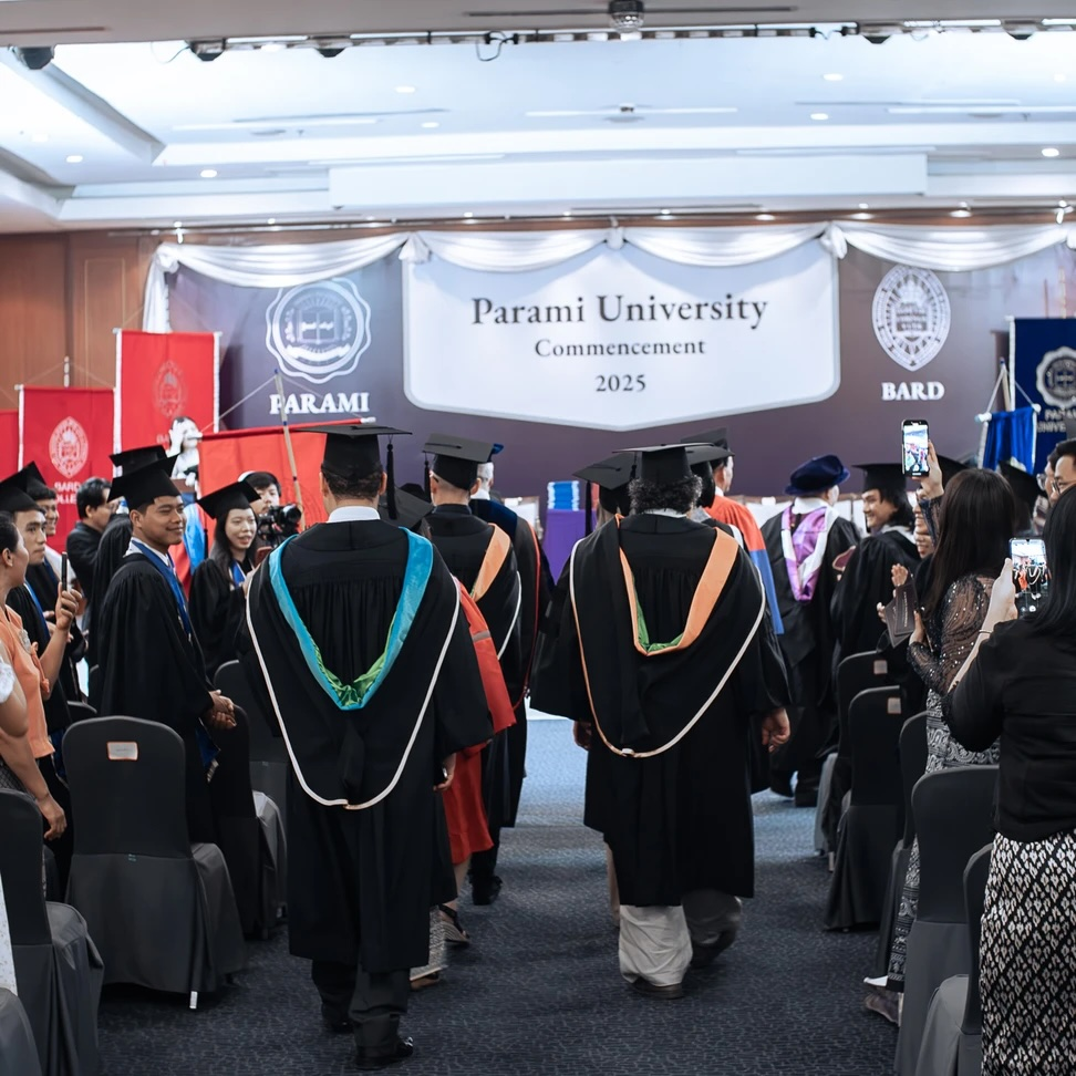 Parami University graduation ceremony